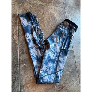 Lululemon Speed Tight Ill All Full-On Luxtreme  Naval Blue Size 2 EUC